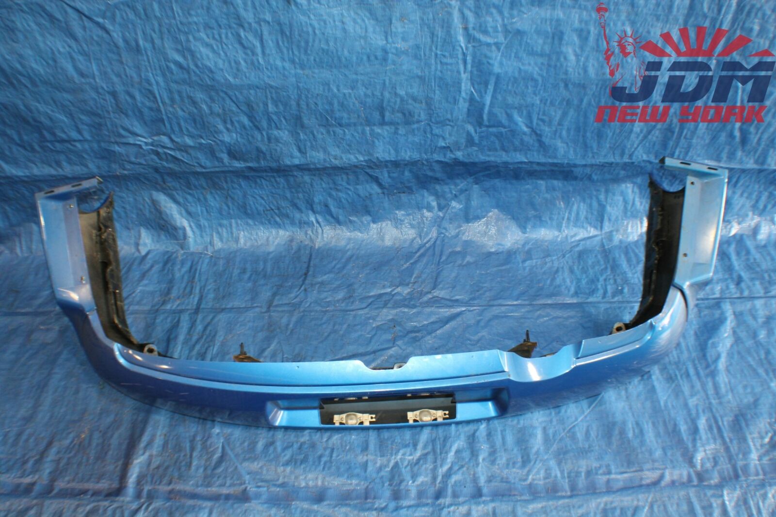 JDM SUBARU IMPREZA STI WRX BLUE OEM REAR BUMPER #1 12 1072586807-1