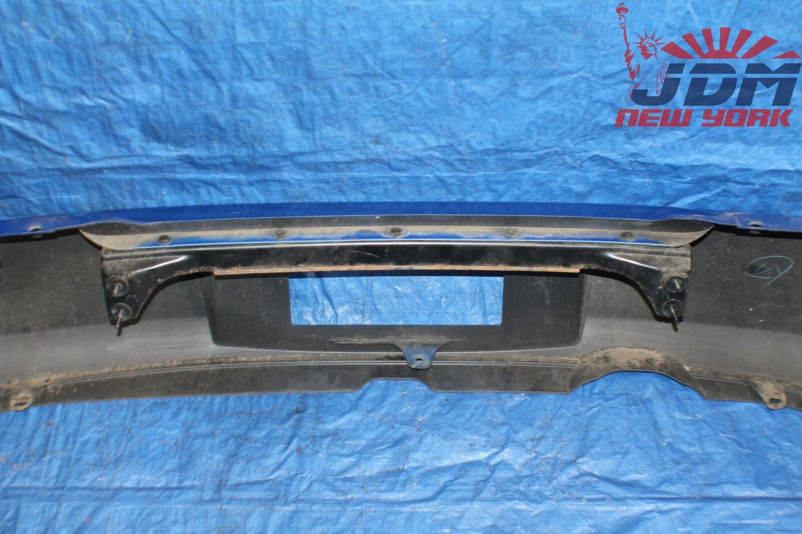 JDM SUBARU IMPREZA STI WRX BLUE OEM REAR BUMPER #1 9 1437099078-1