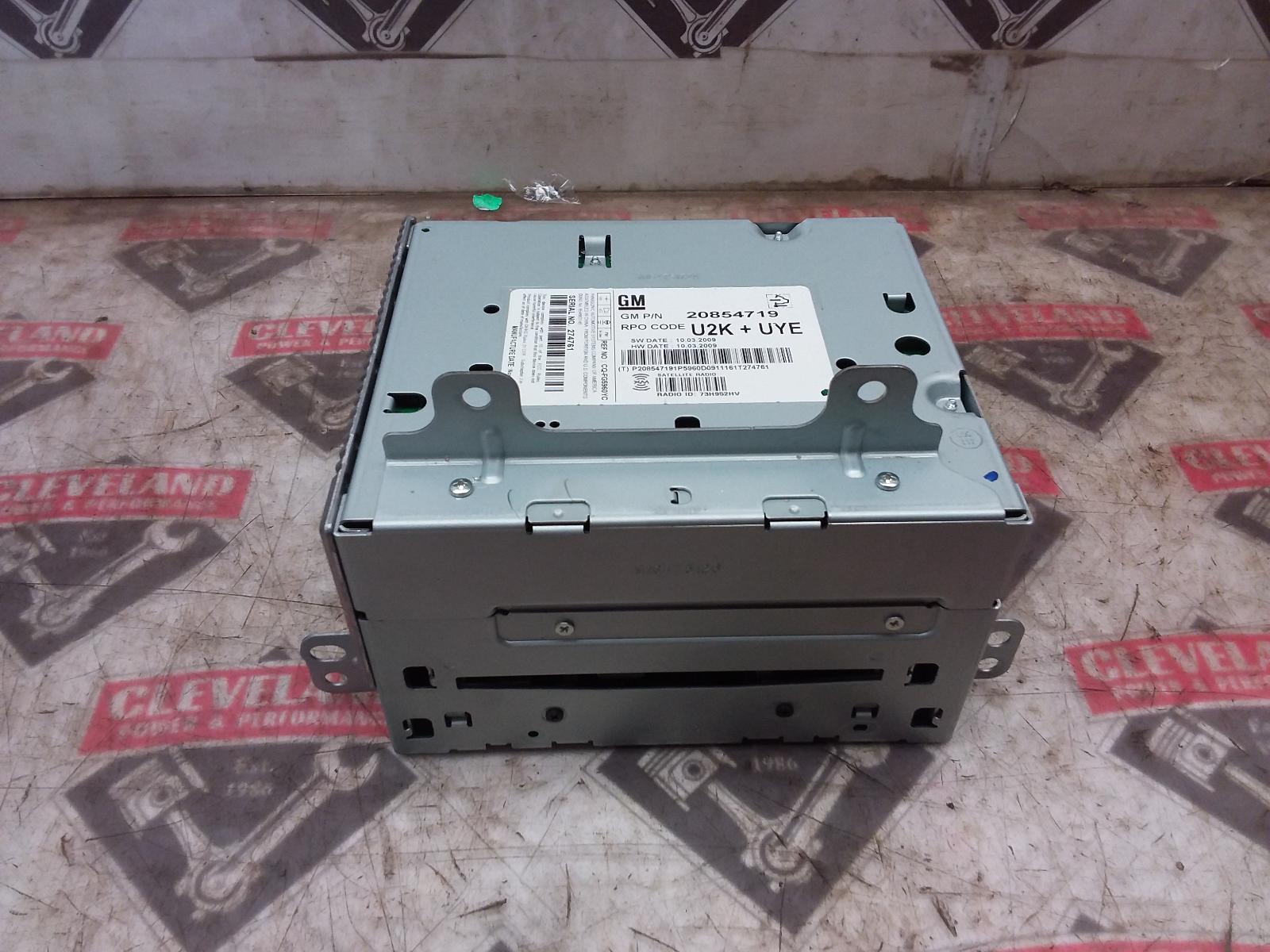 2010 Chevrolet Camaro OEM Radio Receiver Unit 20854719 2 2010 Chevrolet Camaro OEM Radio Receiver Unit 20854719 - Image 2