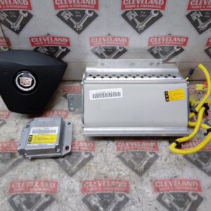 2004-2007 Cadillac CTS-V OEM Steering Wheel Air Bag & Right Passenger Side Dash Air Bag 15814818 25756980