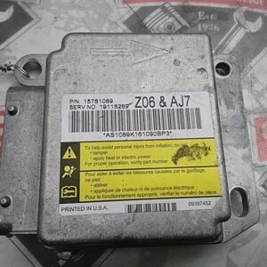 2006 C6 Chevrolet Corvette Z06 OEM Airbag Sensing and Diagnostic Module 15781089 19115289
