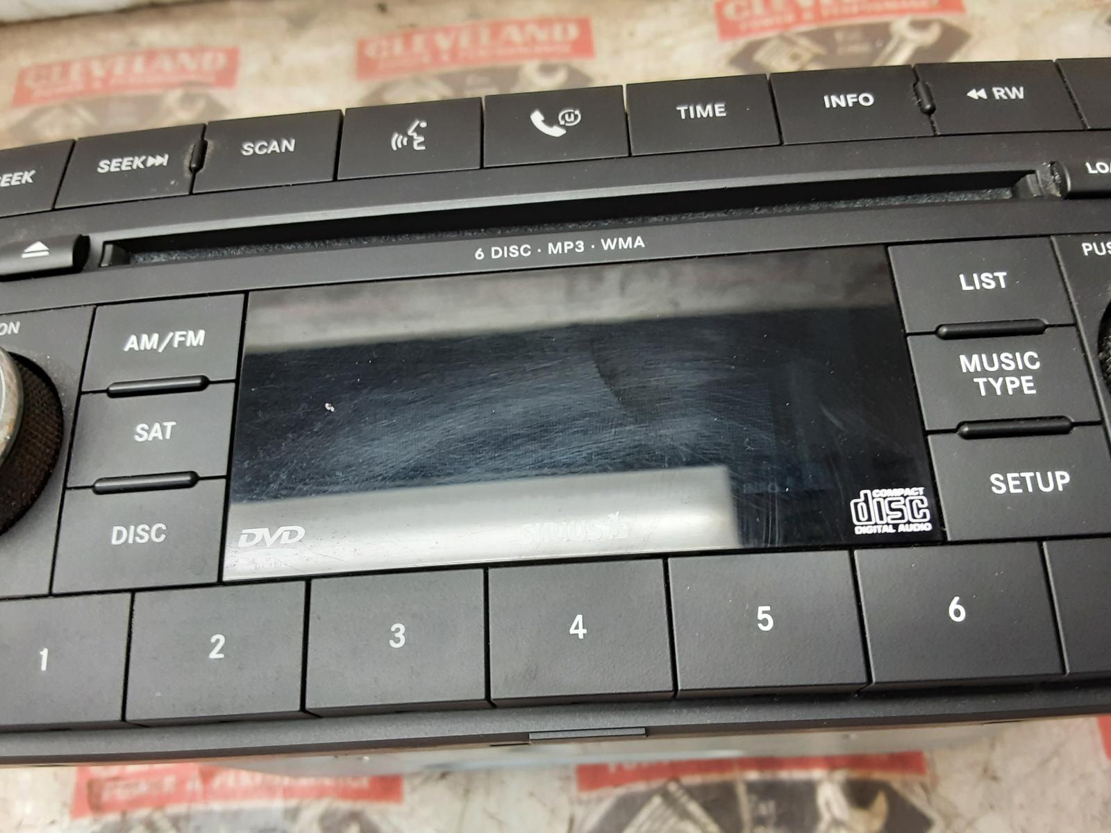 2009-2010 Dodge Challenger OEM AM/FM/6 CD/Sdars Radio Unit 05064933AD 3 2009-2010 Dodge Challenger OEM AM/FM/6 CD/Sdars Radio Unit 05064933AD - Image 3