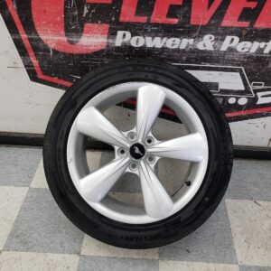 SCRAPE 2013-2014 Ford Mustang GT OEM 18×8 5×114.3mm 5 Spoke Wheel Silver DR33-1007-CA