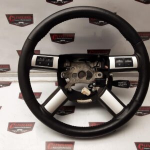 2008-2010 Dodge Challenger Charger SRT8 OEM Leather Steering Wheel Assembly Black 1CE781DVAB