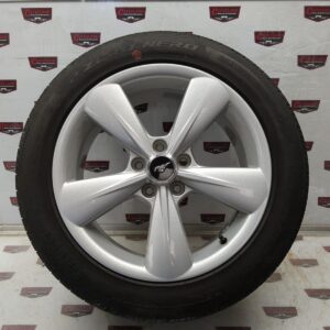 2013-2014 Ford Mustang GT OEM 18×8 5×114.3mm 5 Spoke Wheel Silver DR33-1007-CA