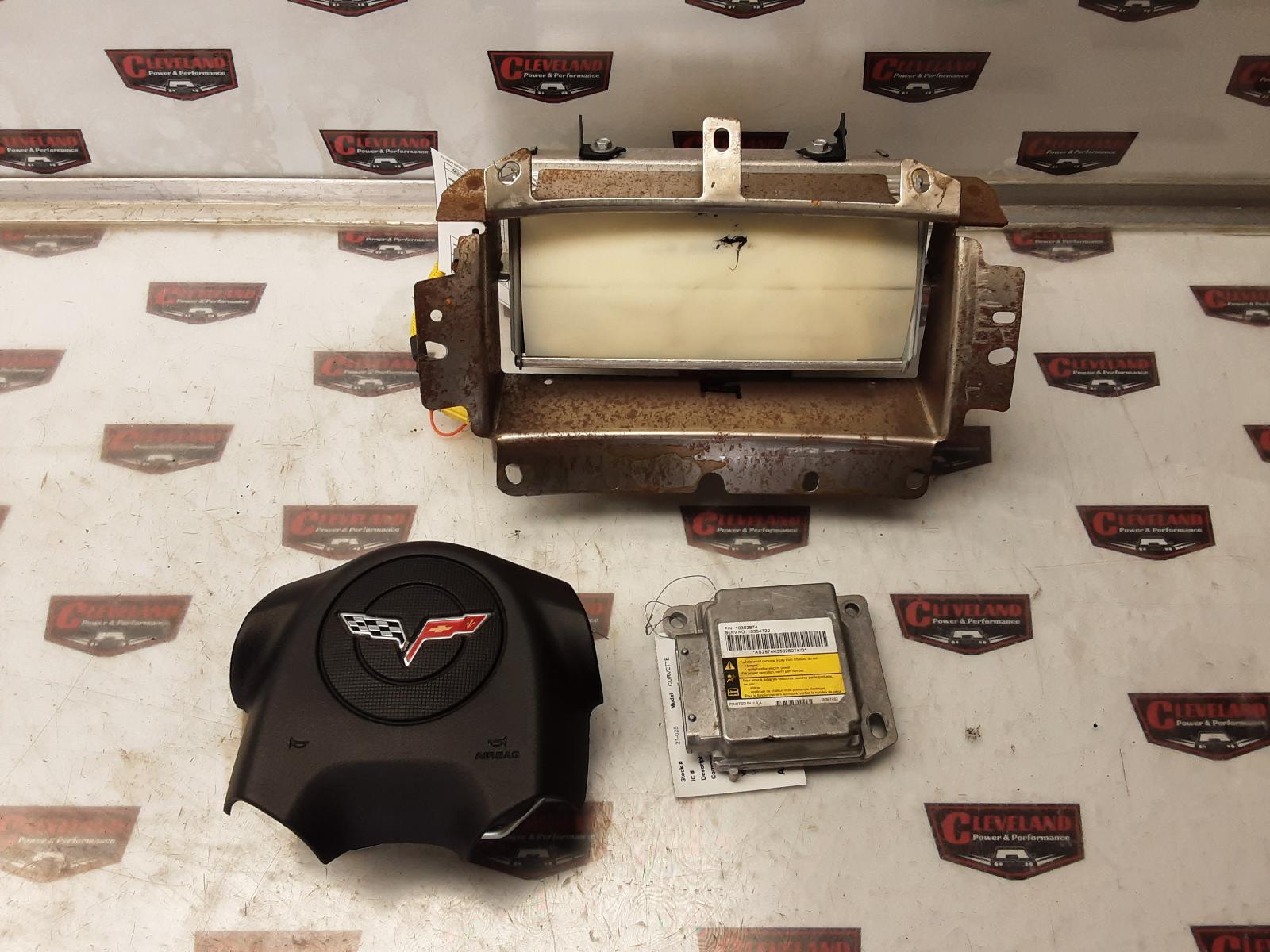 2005 C6 Chevrolet Corvette OEM Steering Wheel Air Bag & Right Passenger Dash Air Bag 15812677 15793926 2 2005 C6 Chevrolet Corvette OEM Steering Wheel Air Bag & Right Passenger Dash Air Bag 15812677 15793926 - Image 2