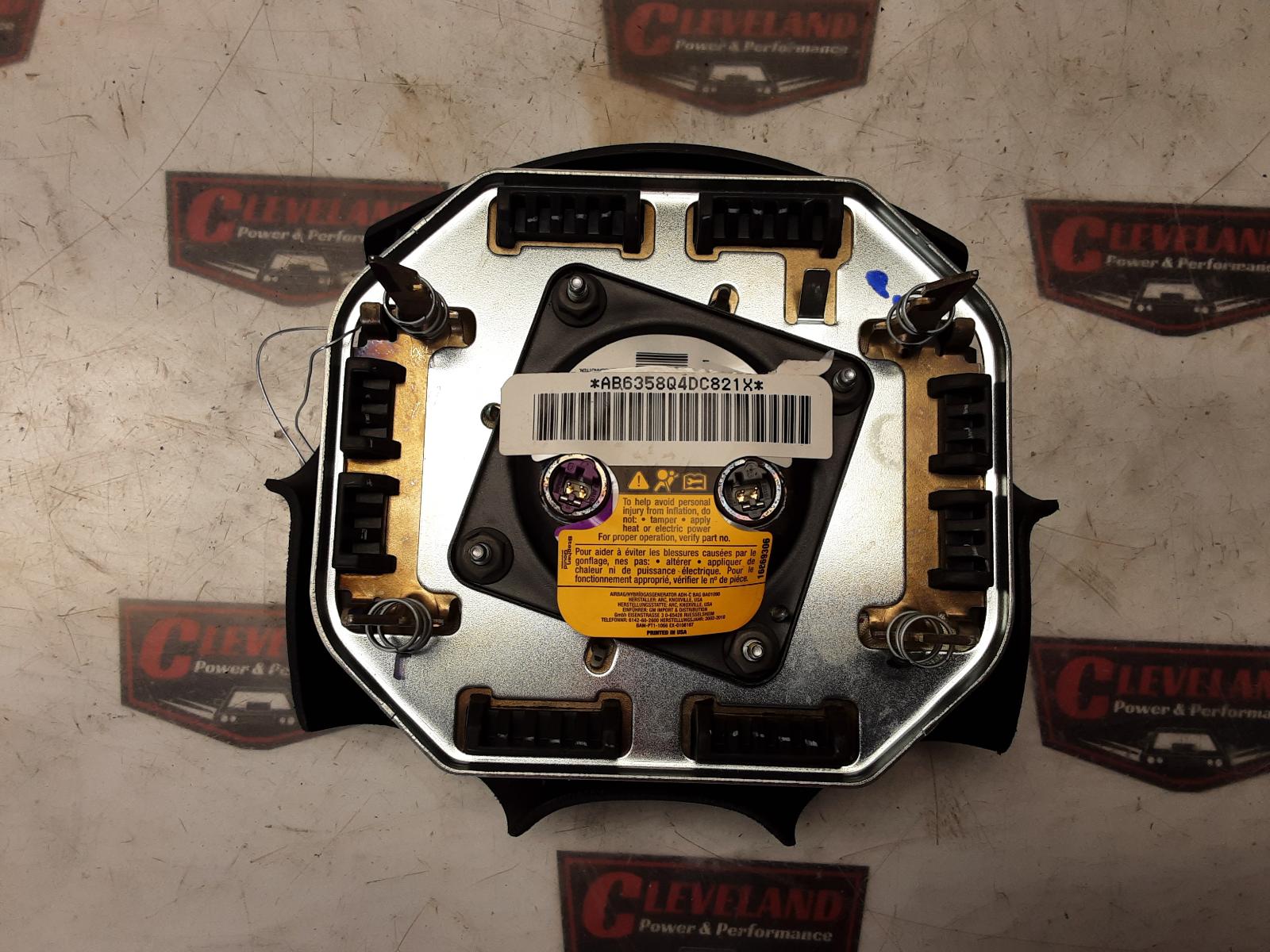 2005 C6 Chevrolet Corvette OEM Steering Wheel Air Bag & Right Passenger Dash Air Bag 15812677 15793926 4 2005 C6 Chevrolet Corvette OEM Steering Wheel Air Bag & Right Passenger Dash Air Bag 15812677 15793926 - Image 4
