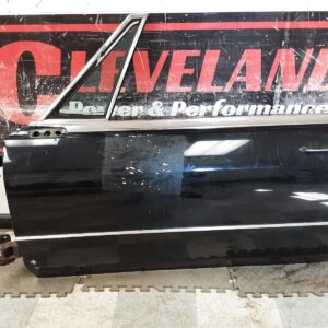 1966 Cadillac Deville Convertible 2 Door OEM Left Driver Side Front Door w/ Vent Window Black