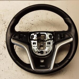 2012-2015 Chevrolet Camaro SS OEM Steering Wheel Assembly Black Leather Automatic w/ Paddles 22790892