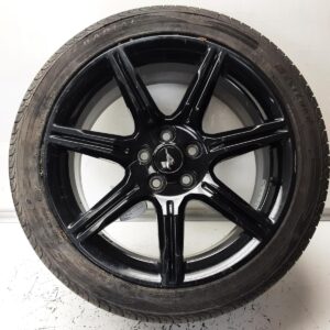 SCRATCHED 2018-2021 Ford Mustang GT OEM 19×8.5 5×114.3mm 7 Spoke Black Wheel JR3J1007FA