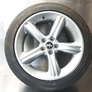 CURB RASH 2010-2012 Ford Mustang GT OEM 19×8.5 5×114.3mm 5 Spoke Silver Wheel AR3Z1007J 36K