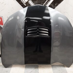 DENT 2019-2024 Chevrolet Camaro SS OEM Hood Panel Gray Silver w/ Black Stripe 84734914