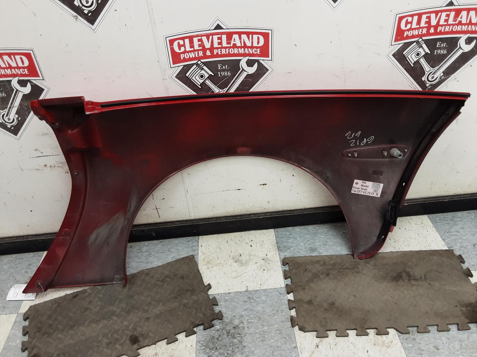 2005-2013 C6 Chevrolet Corvette Coupe OEM Right Passenger Side Rear Quarter Panel Red 20972891 6 2005-2013 C6 Chevrolet Corvette Coupe OEM Right Passenger Side Rear Quarter Panel Red 20972891 - Image 6