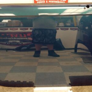 CHIPPED 2003-2006 Chevrolet SSR OEM Right Passenger Side Door Shell Aqua Blur (SHELL ONLY) 15214290