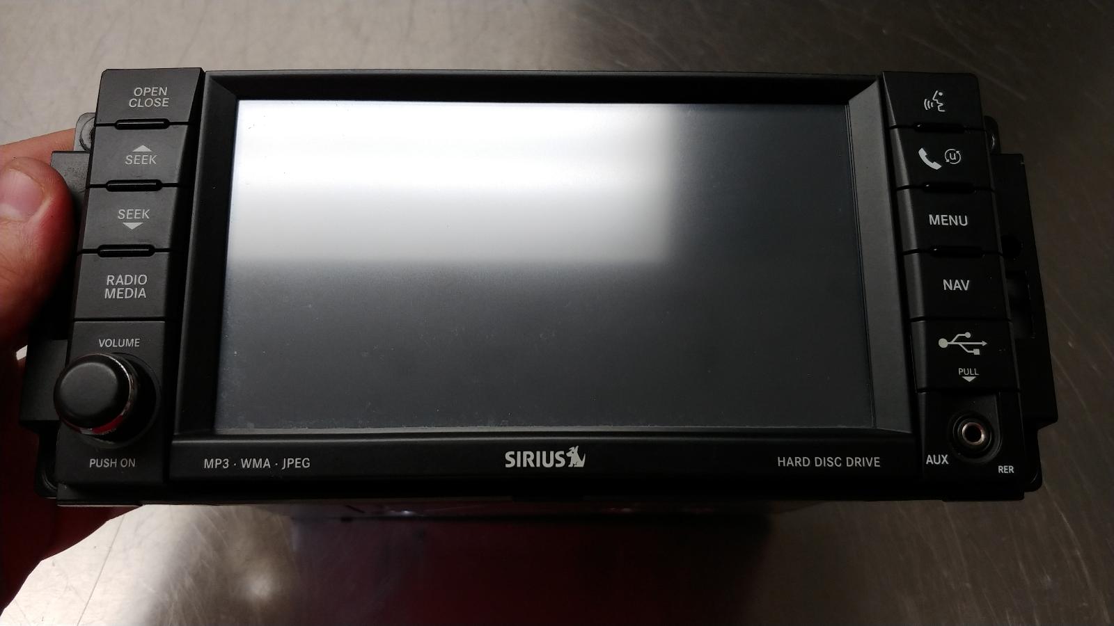 2008-2010 Dodge Challenger Charger Chrysler 300 OEM AM/FM/DVD/HDD/Nav/Sdars Radio Unit 05064401AJ 3 2008-2010 Dodge Challenger Charger Chrysler 300 OEM AM/FM/DVD/HDD/Nav/Sdars Radio Unit 05064401AJ - Image 3