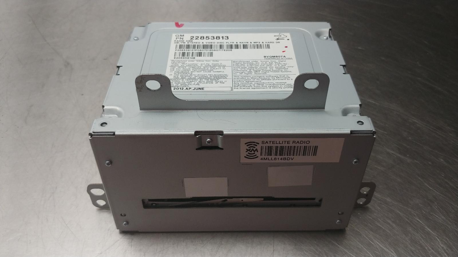 2008-2014 Cadillac CTS CTS-V OEM Radio Receiver Unit 22853813 1 2008-2014 Cadillac CTS CTS-V OEM Radio Receiver Unit 22853813