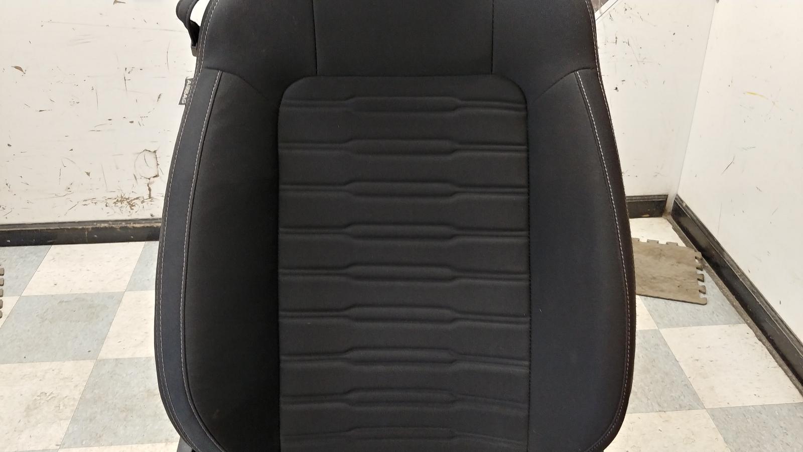 2015-2023 Ford Mustang GT OEM Right Passenger Front Seat Assembly Black Cloth 4 2015-2023 Ford Mustang GT OEM Right Passenger Front Seat Assembly Black Cloth - Image 4