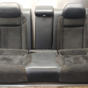 2015-2023 Dodge Charger R/T 392 OEM Rear Seats w/ Bolsters Black Leather/Suede