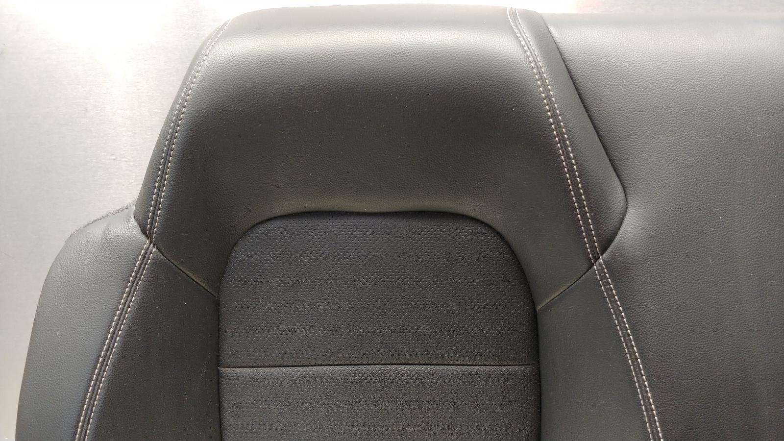 2015-2023 Ford Mustang GT Convertible OEM Rear Upper & Lower Seat Black Leather 3 2015-2023 Ford Mustang GT Convertible OEM Rear Upper & Lower Seat Black Leather - Image 3