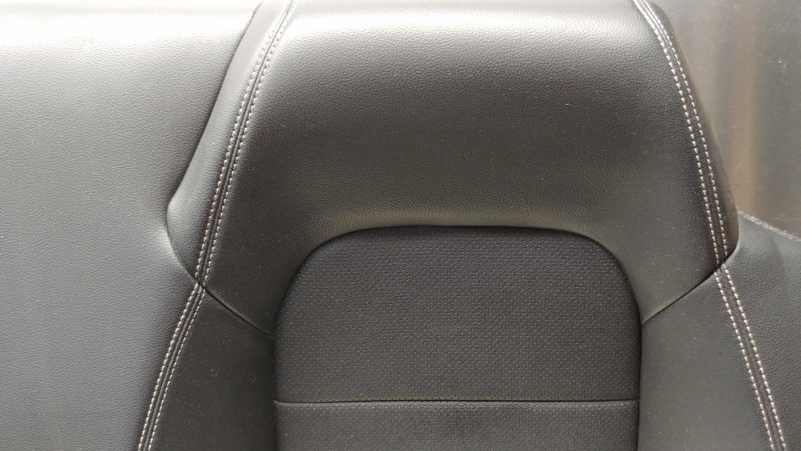 2015-2023 Ford Mustang GT Convertible OEM Rear Upper & Lower Seat Black Leather 5 2015-2023 Ford Mustang GT Convertible OEM Rear Upper & Lower Seat Black Leather - Image 5