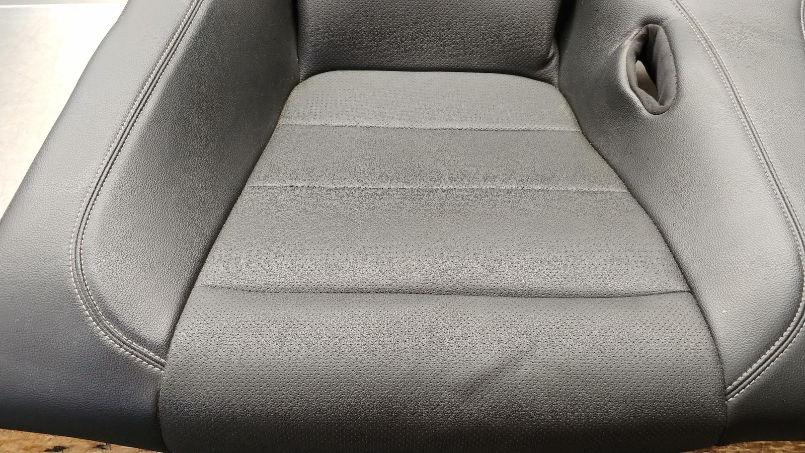 2015-2023 Ford Mustang GT Convertible OEM Rear Upper & Lower Seat Black Leather 8 2015-2023 Ford Mustang GT Convertible OEM Rear Upper & Lower Seat Black Leather - Image 8