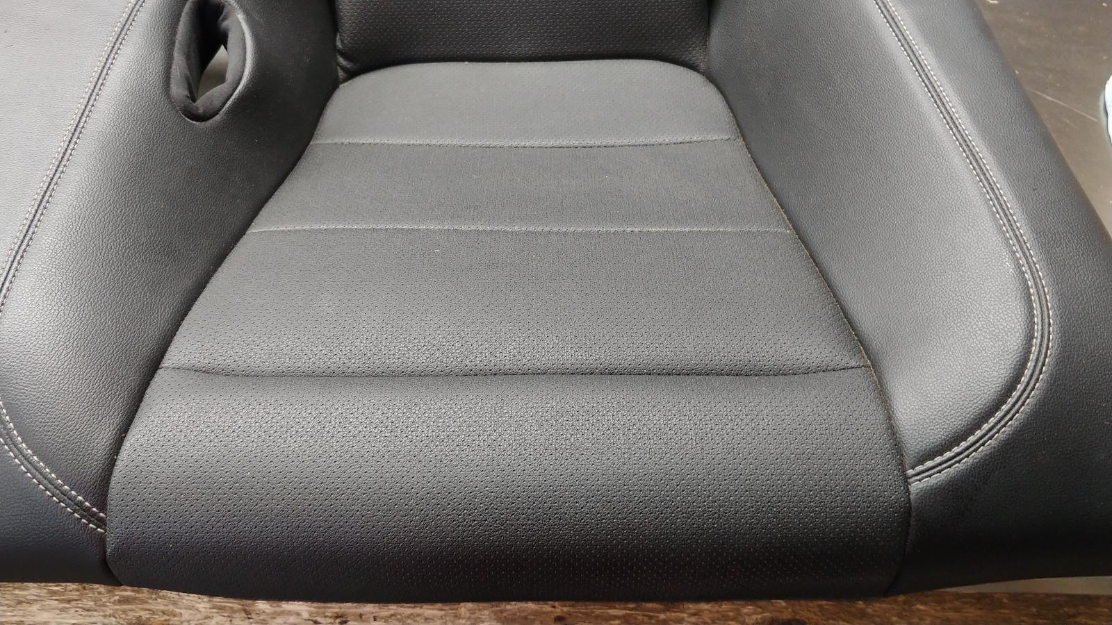 2015-2023 Ford Mustang GT Convertible OEM Rear Upper & Lower Seat Black Leather 10 2015-2023 Ford Mustang GT Convertible OEM Rear Upper & Lower Seat Black Leather - Image 10