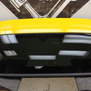 SCRATCHED 2003-2006 Chevrolet SSR OEM Convertible Top Lower Panel Back Glass Slingshot Yellow 15132129