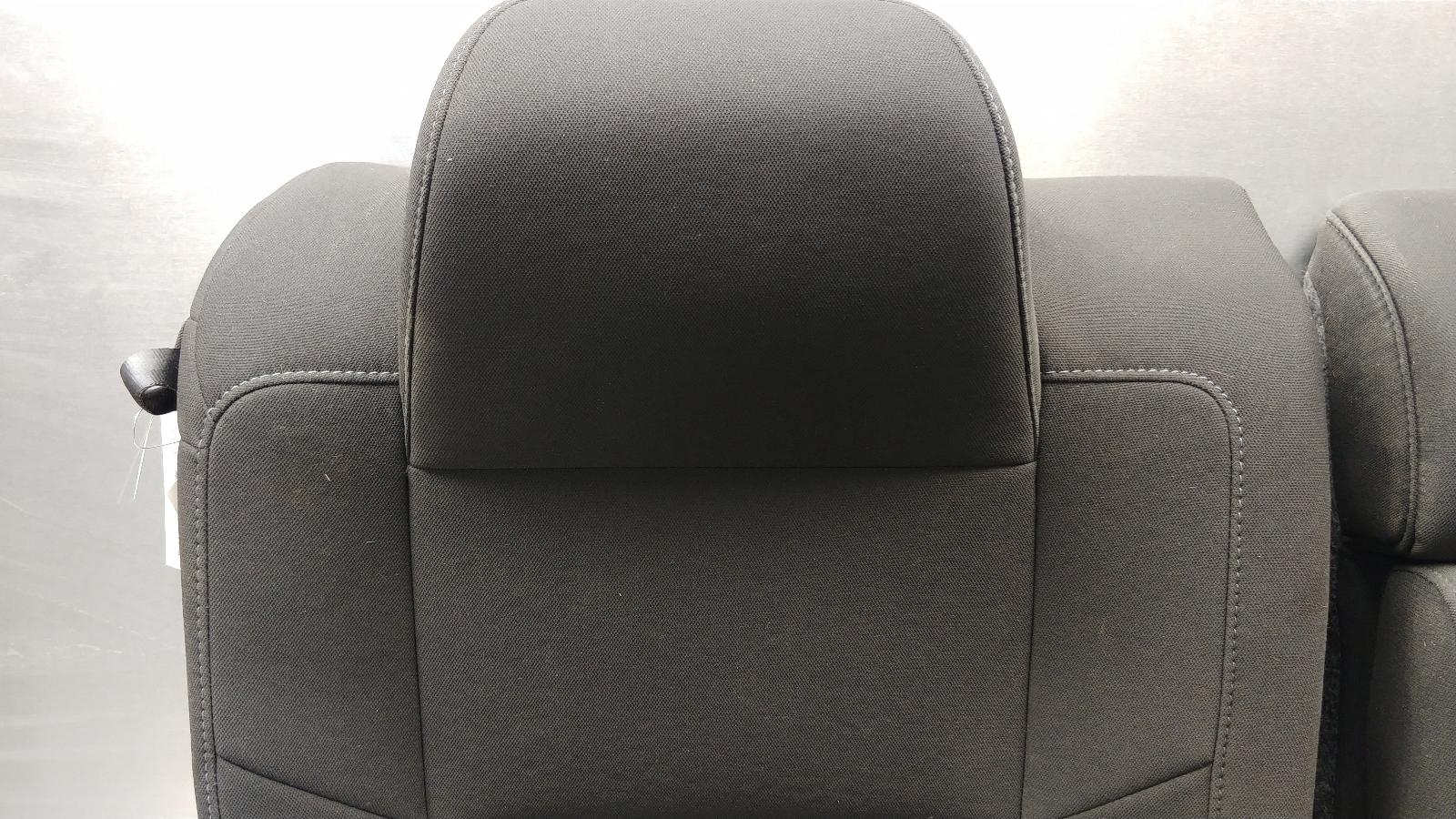 2015-2023 Dodge Challenger R/T Scat Pack OEM Rear Seats Black Cloth 4K 3 2015-2023 Dodge Challenger R/T Scat Pack OEM Rear Seats Black Cloth 4K - Image 3