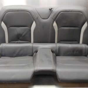 2016-2020 Chevrolet Camaro SS OEM Rear Upper and Lower Seats Black Leather