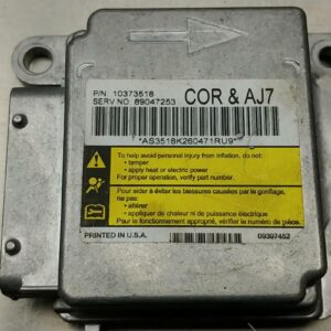 2006 C6 Chevrolet Corvette OEM Airbag Sensing and Diagnostic Module 89047253 10373518