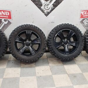 CURB RASH 2020-2024 Dodge Ram 1500 OEM Set of 4 20×9 6×139.7mm 5 Spoke Wheels 5YD55TRMAA 5YD55VCRAA 39K