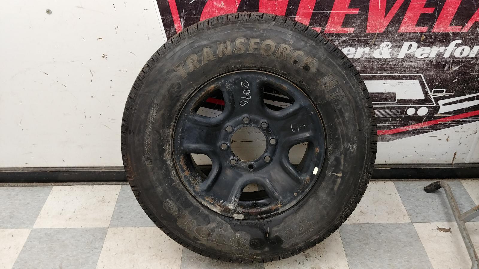 2013-2025 Dodge Ram 2500 3500 OEM 18×8 8×165.1mm 5 Spoke Black Spare Wheel 1UD26TRMAC 1UD26SZ0AC 2 2013-2025 Dodge Ram 2500 3500 OEM 18×8 8×165.1mm 5 Spoke Black Spare Wheel 1UD26TRMAC 1UD26SZ0AC - Image 2