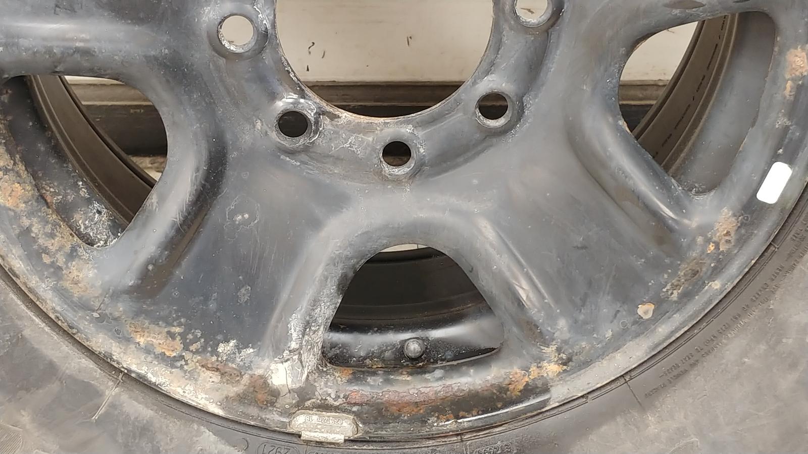2013-2025 Dodge Ram 2500 3500 OEM 18×8 8×165.1mm 5 Spoke Black Spare Wheel 1UD26TRMAC 1UD26SZ0AC 4 2013-2025 Dodge Ram 2500 3500 OEM 18×8 8×165.1mm 5 Spoke Black Spare Wheel 1UD26TRMAC 1UD26SZ0AC - Image 4