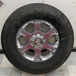 2019-2025 Dodge Ram 2500 3500 OEM 6 Spoke 18×8 8×165.1mm Polished Aluminum Wheel 6MP64TRMAA 6MP64AAAAA