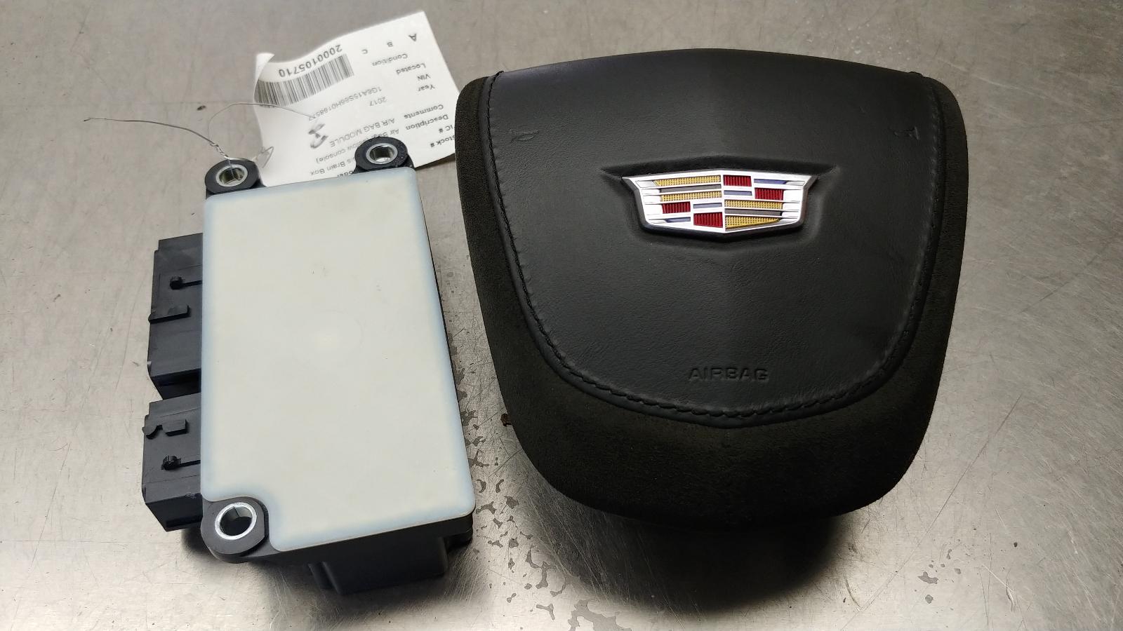 2017-2019 Cadillac CTS V OEM Left Driver Steering Wheel Air Bag 23375927 1 2017-2019 Cadillac CTS V OEM Left Driver Steering Wheel Air Bag 23375927