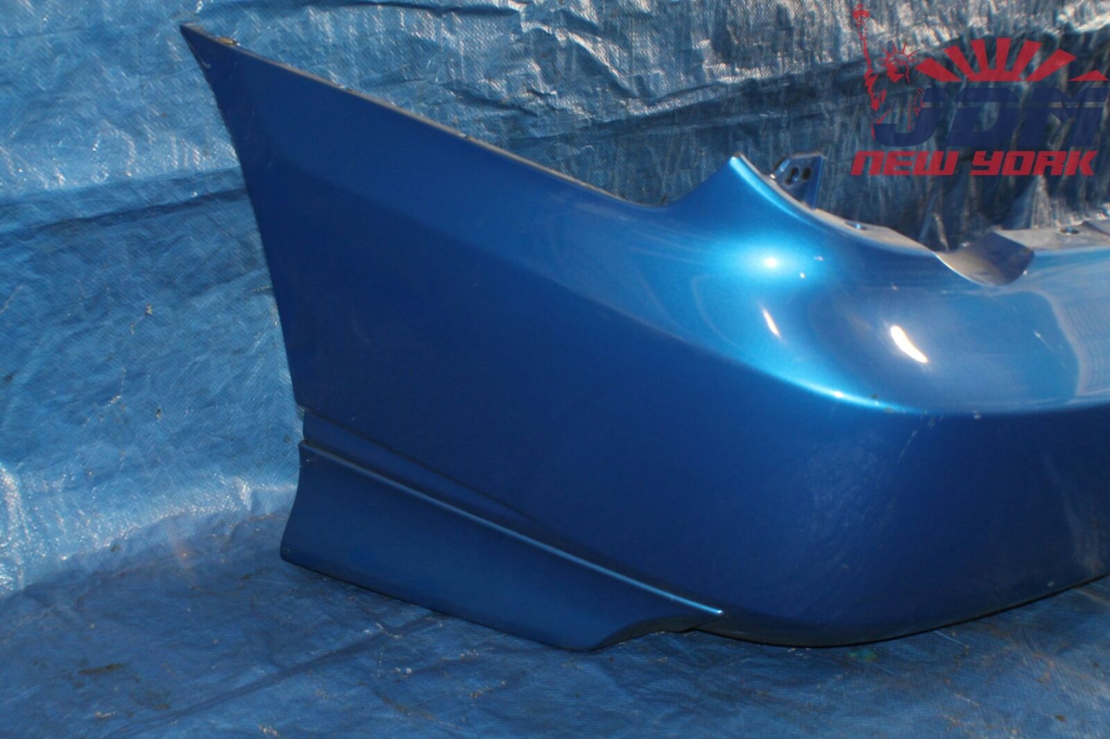 JDM SUBARU IMPREZA STI WRX BLUE OEM REAR BUMPER #1 3 1951917321-1