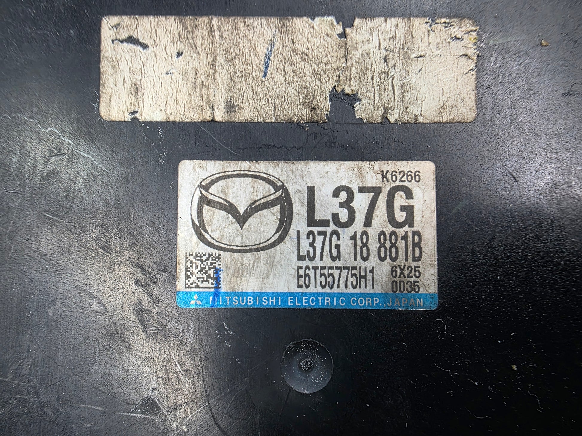 JDM Mazda 2.3L Turbo OEM Auto ECU (Engine Control Unit) E6T55775H1 L3-VDT L37G 5 JDM Mazda 2.3L Turbo OEM Auto ECU (Engine Control Unit) E6T55775H1 L3-VDT L37G - Image 5