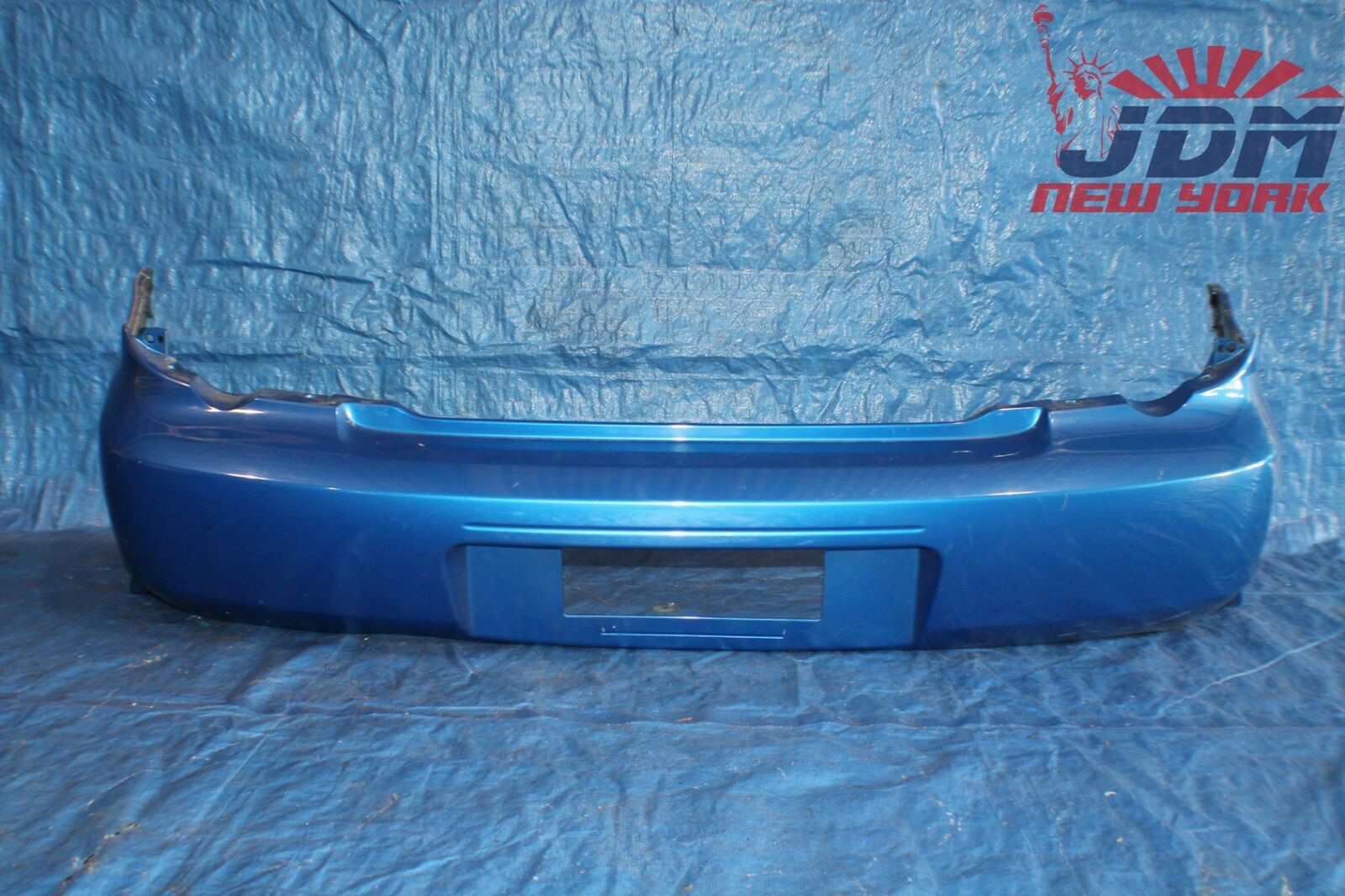 JDM SUBARU IMPREZA STI WRX BLUE OEM REAR BUMPER #1 2 640223553-1