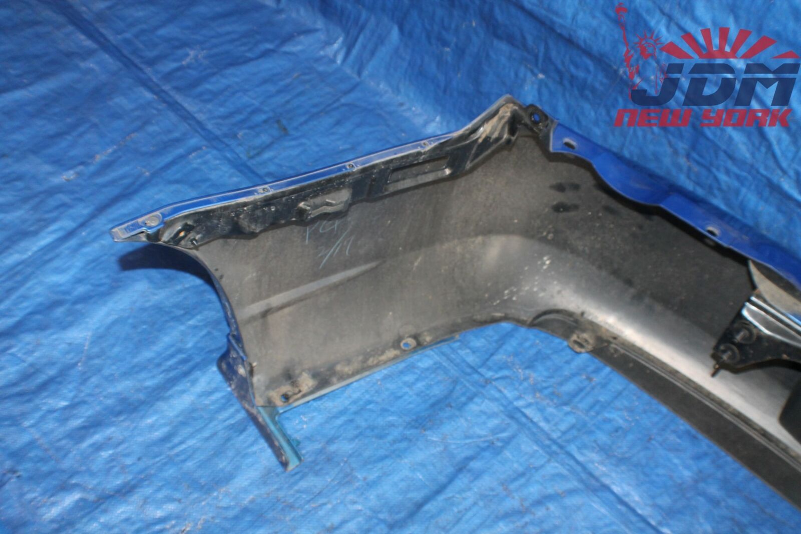 JDM SUBARU IMPREZA STI WRX BLUE OEM REAR BUMPER #1 8 909638374-1