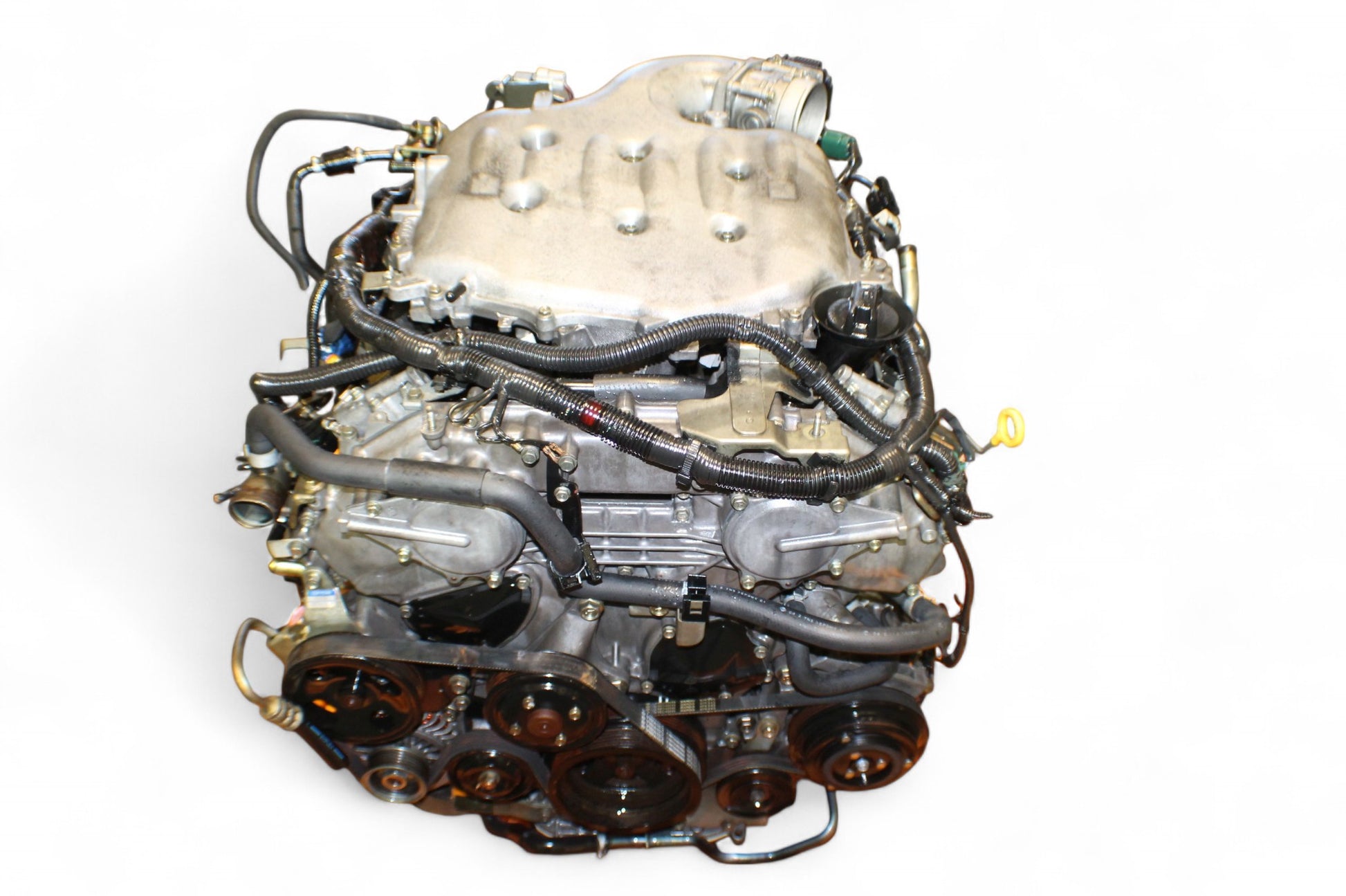 2003-2007 Infiniti G35 Base Model 3.5L DOHC V6 RWD (Rear-Wheel Drive) Engine JDM vq35de 7 2003 2004 infiniti g35 3.5l dohc v6 rwd (rear wheel drive) engine jdm vq35de