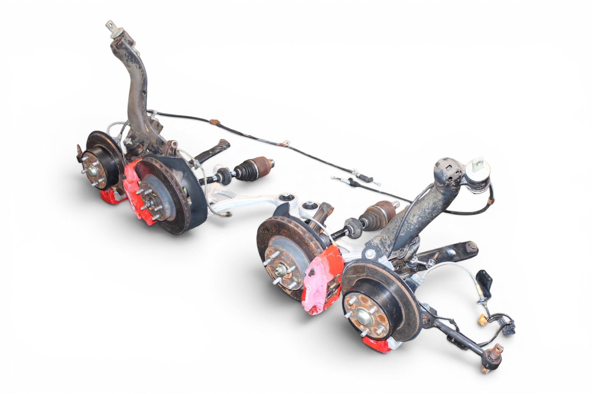 JDM Honda Integra Type R DC5 OEM 5-Lug Conversion Front+Rear Brembo Caliper k20a Acura RSX 11 JDM Honda Integra Type R DC5 OEM 5-Lug Conversion Front+Rear Brembo Caliper k20a Acura RSX - Image 11