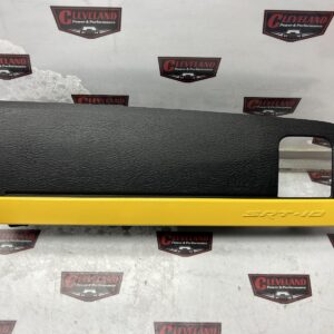 2004-2005 Ram SRT-10 Viper Truck – Yellow Fever Edition OEM Passenger Dash Air Bag Trim Cover – 0YM10XZAAD