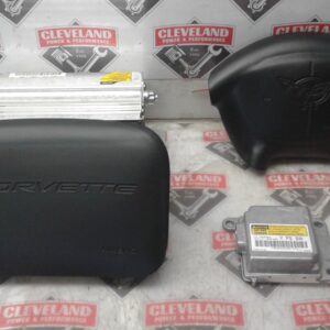 1999-2004 C5 Chevrolet Corvette OEM Steering Wheel & Passenger Dash Air Bags 10324094 10415724