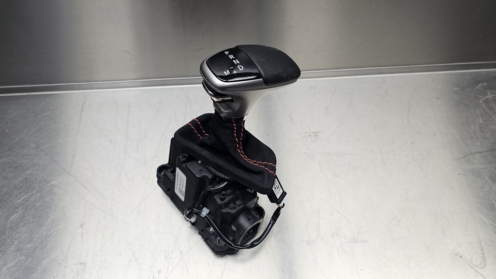 Dodge Charger Shifter w/ Custom Red Stitched Suede Boot 68205233AJ 1 Dodge Charger Shifter w/ Custom Red Stitched Suede Boot 68205233AJ
