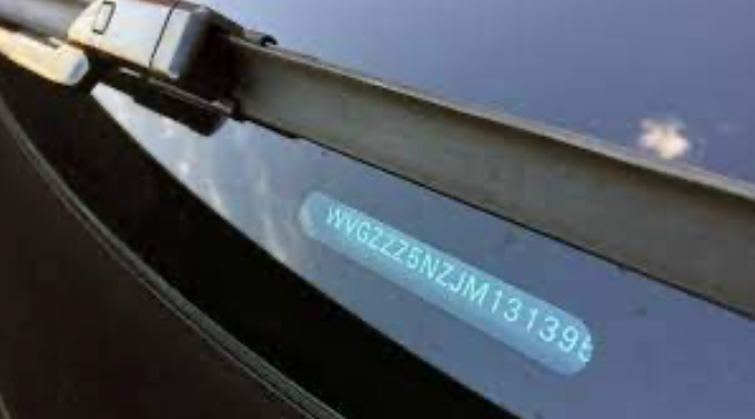 Finding Your Vin Number